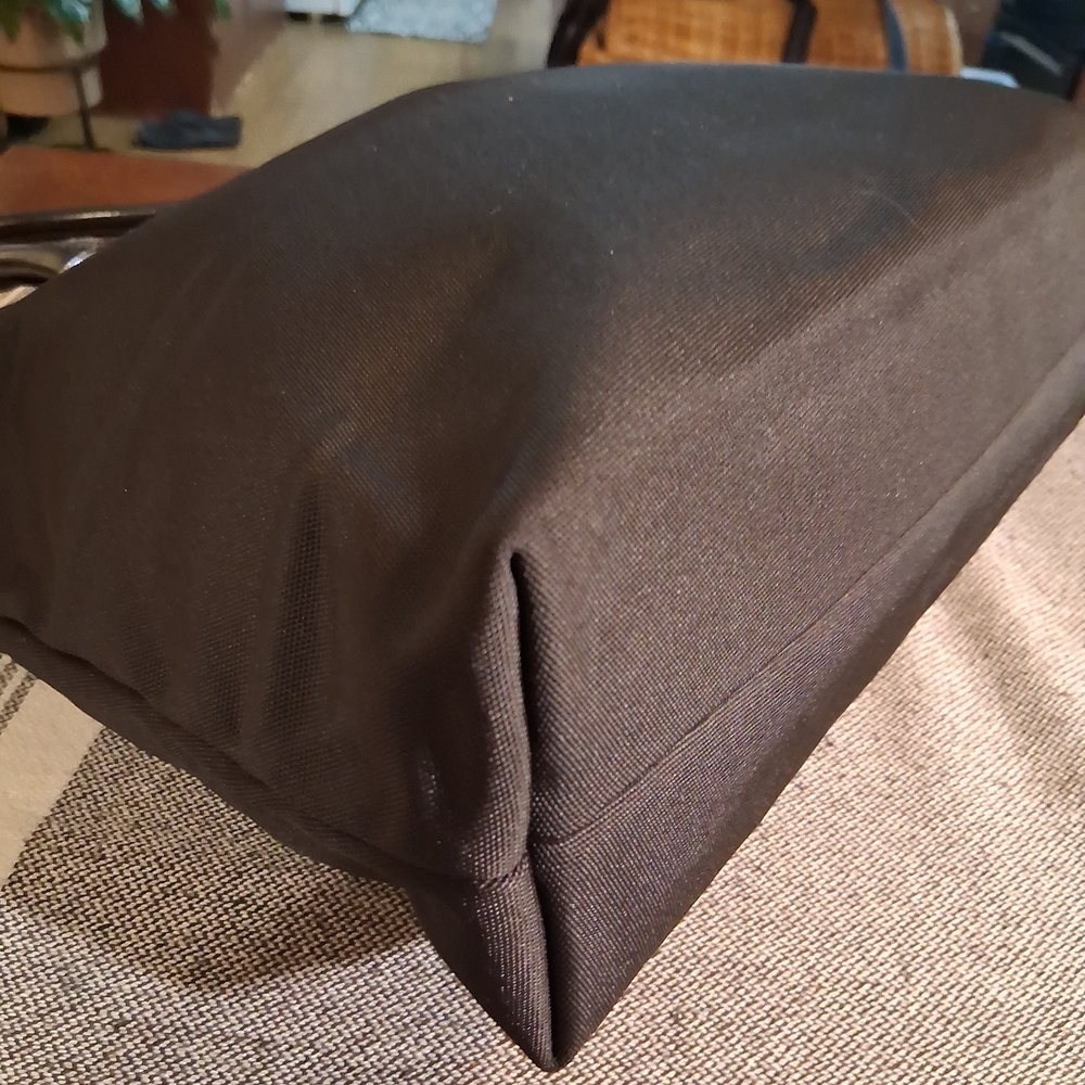 Black Tote Bag with Silver Accents - Picture 8 of 16